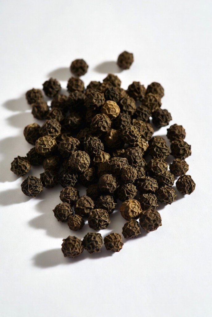Black peppercorns