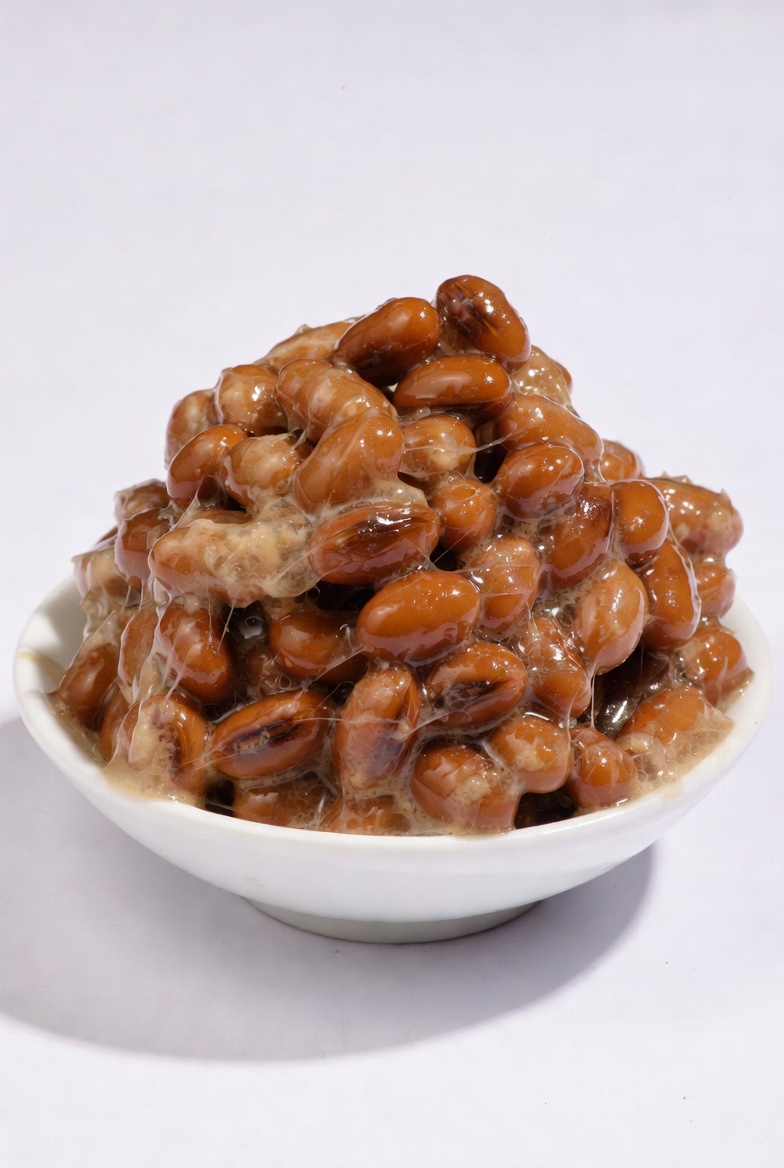 Natto fermented soybeans